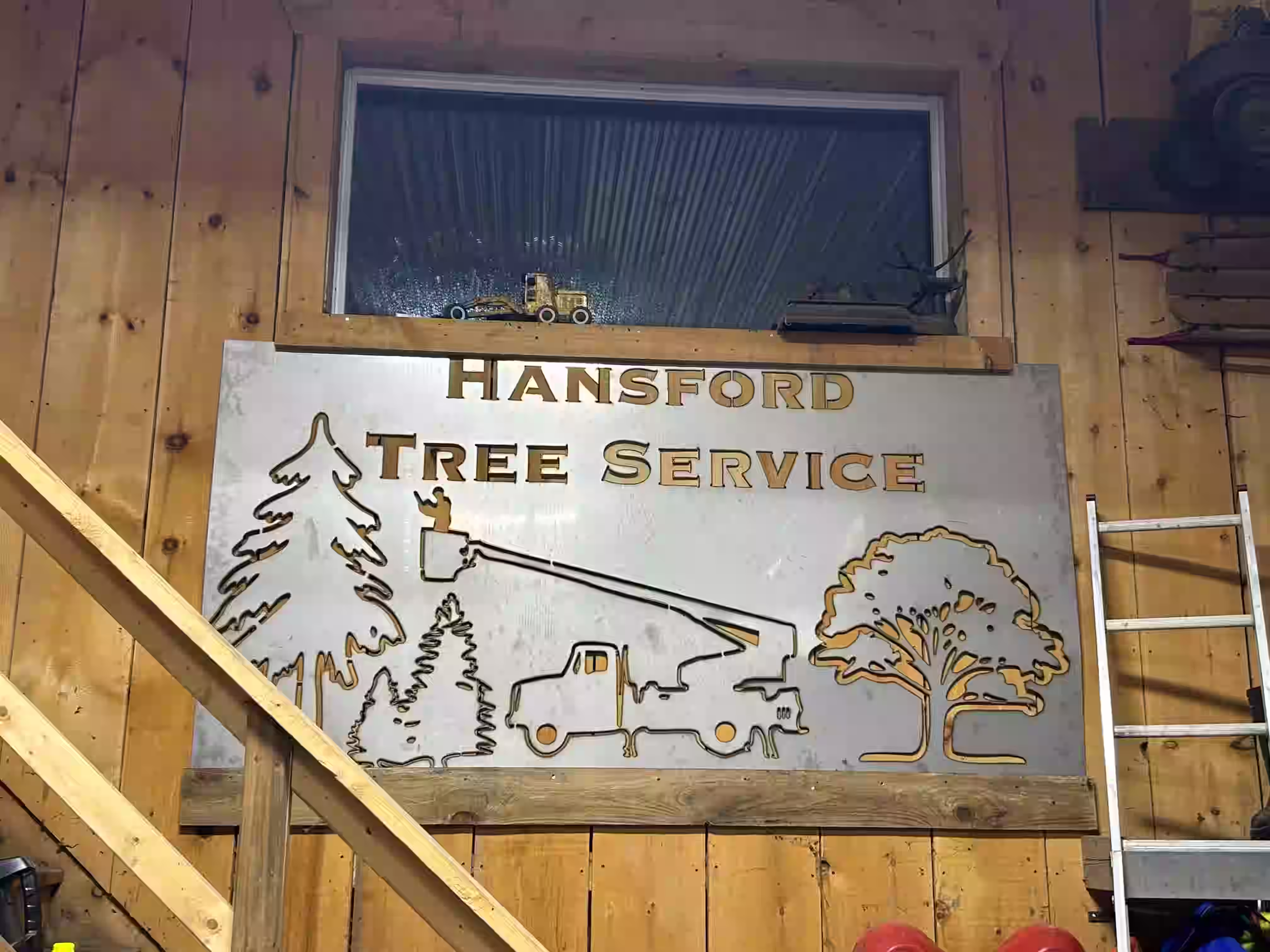 CNC plasma cut bracket